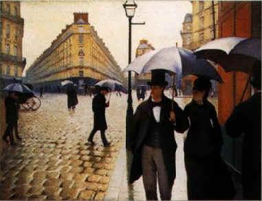 Gustave Caillebotte Paris Street, Rainy Weather Sweden oil painting art